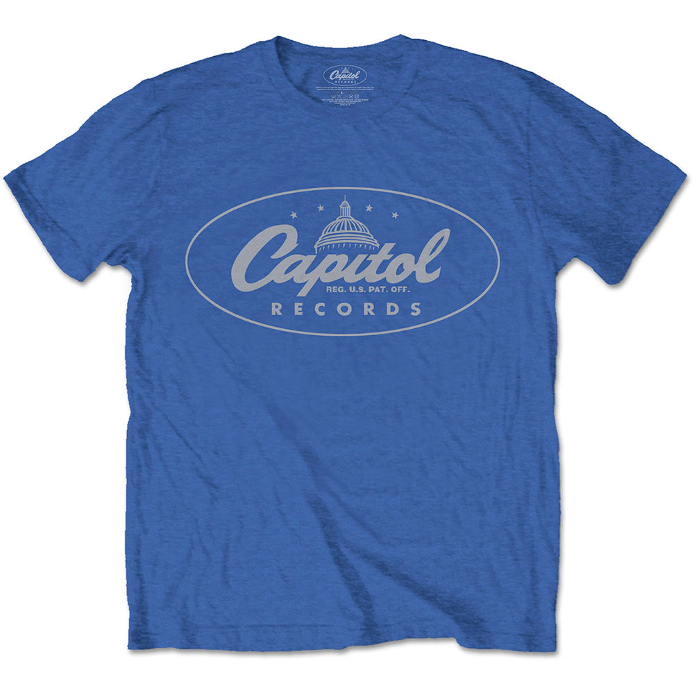 Capitol Records - Logo - Blue t-shirt