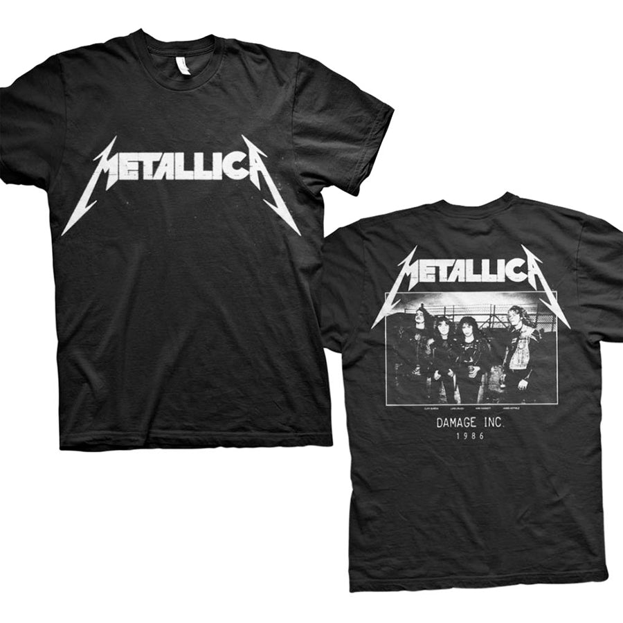 Metallica - Master Of Puppets Photo - Black  t-shirt
