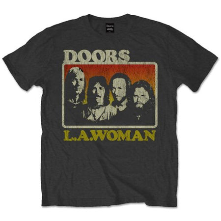 The Doors- LA Woman - Black  t-shirt