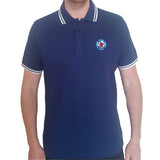 The Who - Embroidered Target Logo - Navy Blue Polo Shirt