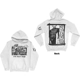 My Chemical Romance - XV Marching Frame- Pullover White Hooded Sweatshirt