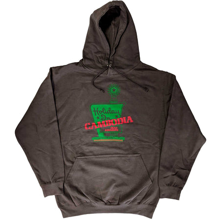 Dead Kennedys - Holiday In Cambodia - Pullover Grey Hooded Sweatshirt