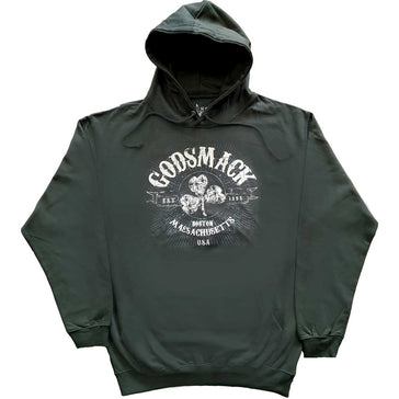 Godsmack - Celtic - Pullover Green Hooded Sweatshirt