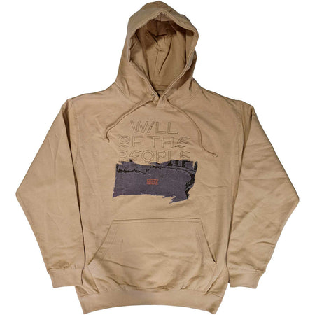 Muse - Will Of The People - Pullover Sand Hooded Sweatshirt