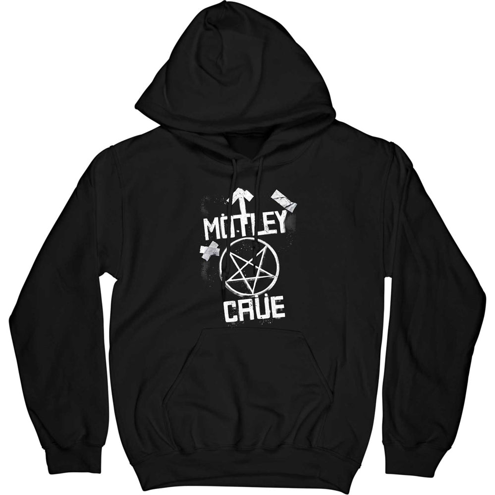 Motley Crue - Roadcase - Pullover Black Hooded Sweatshirt