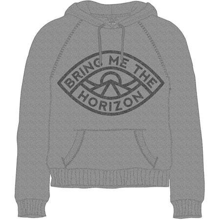 Bring Me The Horizon - Eye - Pullover Grey Hooded Sweatshirt