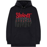 Slipknot - Choir with Backprint - Black Hooded Sweatshirt