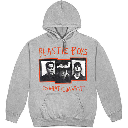 Beastie Boys - So What Cha Want - Pullover Grey Hooded Sweatshirt