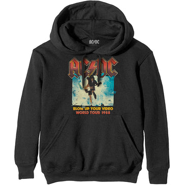 AC/DC - Blow Up Your Video - Black Hooded Sweatshirt