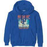 AC/DC - Blow Up Your Video - Blue Hooded Sweatshirt