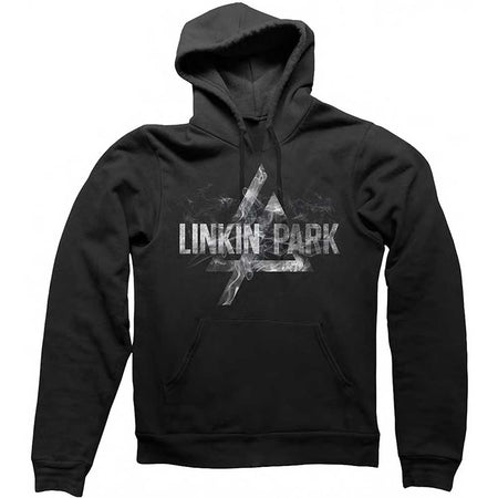 Linkin Park - Smoke Logo - Black Pullover Hoodie