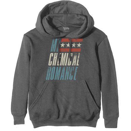 My Chemical Romance - Raceway - Charcoal Grey Hooded Sweatshirt