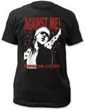 Against Me - Reinventing Axl Rose - Black t-shirt