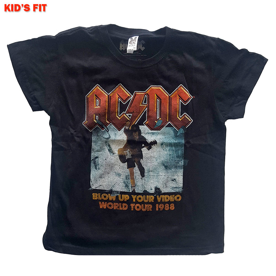 AC/DC-Blow Up Your Video-KIDS SIZE Black T-shirt