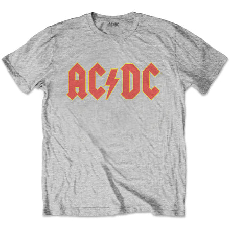 AC/DC-Logo-KIDS SIZE Grey T-shirt