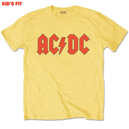 AC/DC-Logo-KIDS SIZE Yellow T-shirt