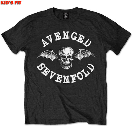 Avenged Sevenfold - Deathbat-KIDS SIZE Black T-shirt