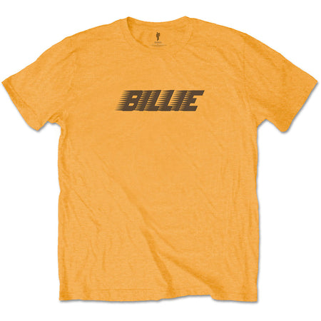 Billie Eilish - Racer Logo & BLOHSH-KIDS SIZE Orange T-shirt
