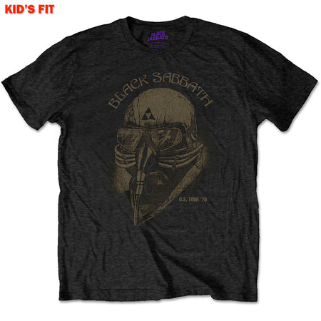 Black Sabbath-US Tour 1978 Avengers-KIDS SIZE Black T-shirt