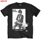 Bob Dylan - Blowing In The Wind-KIDS SIZE Black T-shirt