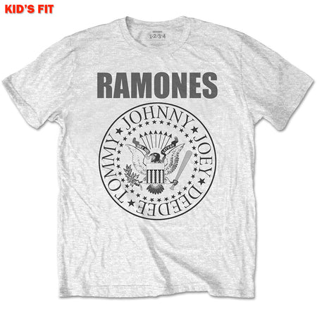 Ramones - Presidential Seal-KIDS SIZE Grey T-shirt