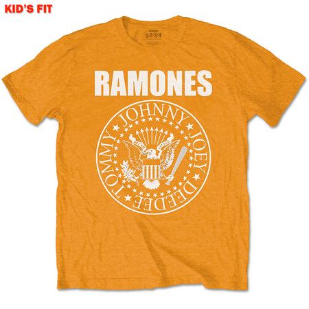 Ramones - Presidential Seal-KIDS SIZE Orange T-shirt