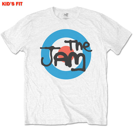 The Jam - Spray Target-KIDS SIZE White T-shirt