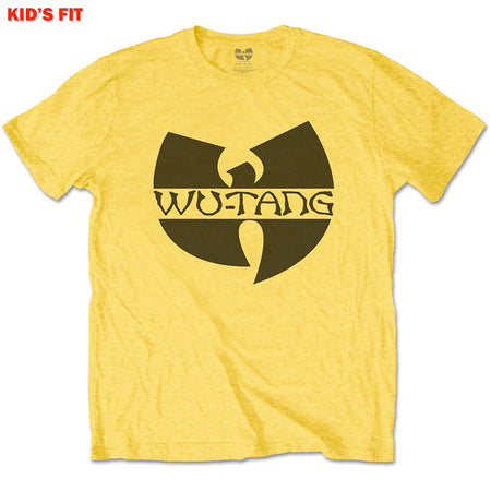 Wu Tang Clan - Logo-KIDS SIZE Yellow T-shirt