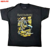 Iron Maiden - Piece Of Mind-KIDS SIZE Black T-shirt