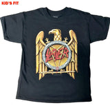 Slayer- Gold Eagle-KIDS SIZE Black T-shirt