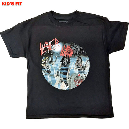 Slayer- Live Undead-KIDS SIZE Black T-shirt