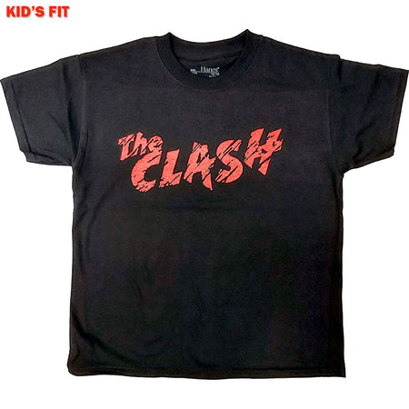The Clash-Logo-KIDS SIZE Black T-shirt