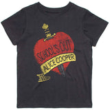 Alice Cooper- Schools Out-KIDS SIZE Black T-shirt