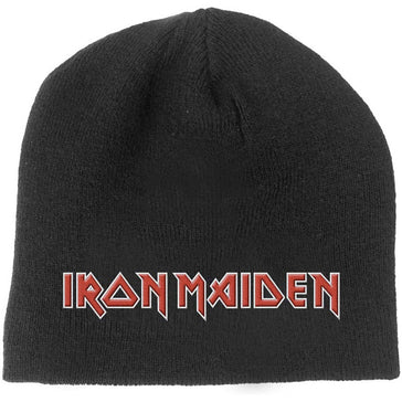 Iron Maiden -  Logo - Black OSFA Beanie Cap