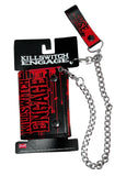 Killswitch Engage Zombie Black Faux Leather Trifold Chain Wallet