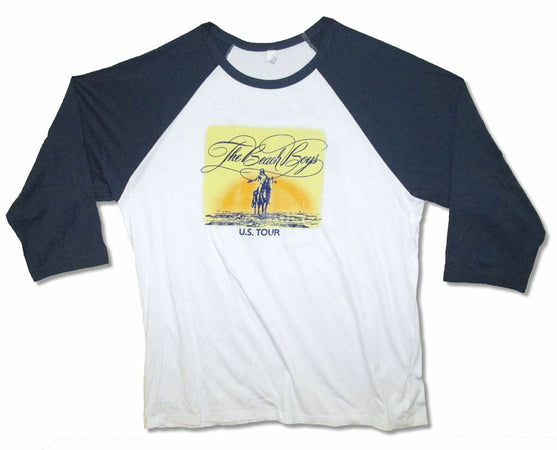 The Beach Boys - Indian 2014 Tour - Raglan Baseball Jersey t-shirt