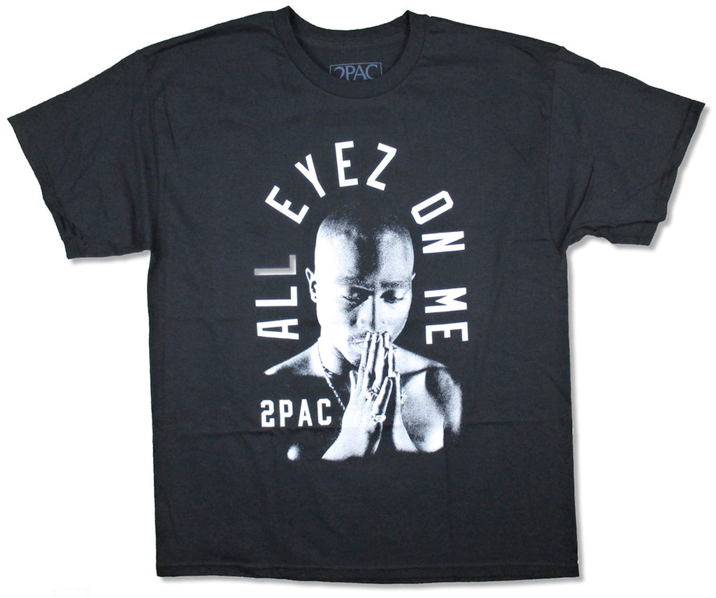 Tupac Shakur - 2pac-  Arch-All Eyez On Me - Black t-shirt
