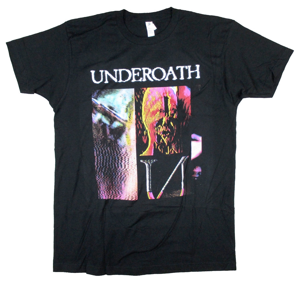 Underoath - Face Melt - Black  t-shirt