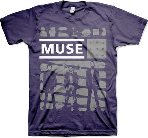 Muse-One Shade of Grey-Navy t-shirt