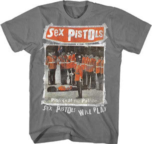 Sex Pistols Pistols At The Palace Grey t-shirt