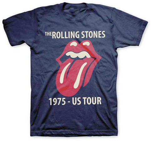 The Rolling Stones-Classic Tour 1975-Black t-shirt