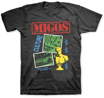 Migos - Don't Buy The Car - Black t-shirt