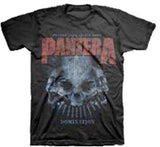 Pantera - Domination Distressed - Black t-shirt